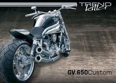 Gv650 custom outlet